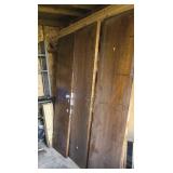 3 24"x83" solid core doors