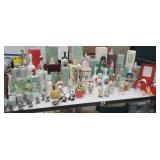 Cart 35 top row Avon collectibles includes many