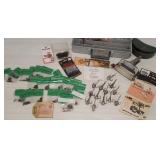 Box of fishing related items