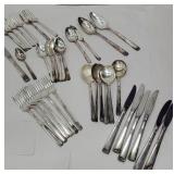 Partial set of Rogers Oneida flatware