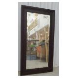 Early Tall skinny beveled mirror - guaranteed to