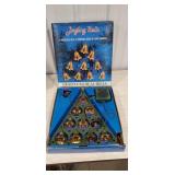 Set of jingling brass bells in the original box