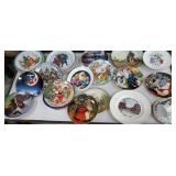 Huge lot of collector plates most with original