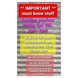 Check back often because we will add items to