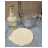 Pampered chef chopper and batter bowl with lid