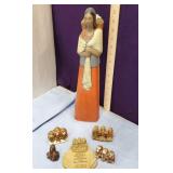 group of little monkeys - hear no evil, see no