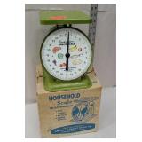 Household family scales with original box in