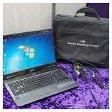 Acer laptop computer with computer bag
Not
