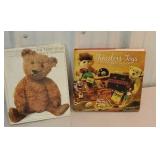 2 beautiful toy books includes teddy bear
