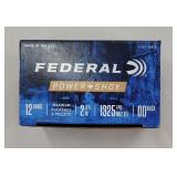 1 box Federal 12ga 00 buck shot