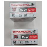 2 boxes Winchester 12ga 6 shot