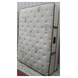 Sterns and Foster queen size mattress and box