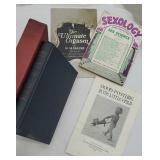 Group of mostly medical books including