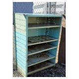 Green industrial shelf