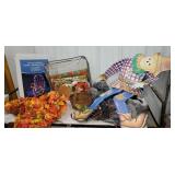 Large group of fall related items including