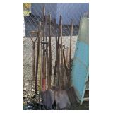 Group of yard tools