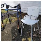 Group of handicap accessories