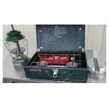 Coleman camp stove and lantern