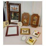 Box - Sampler top mirror, pair of mouse wall