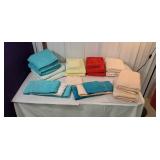 Large box of nice bath and hand towels