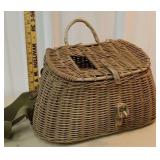Early wicker fishing Creel
