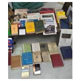 Cart 25 - bottom row of books