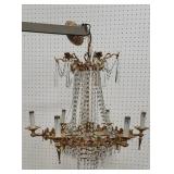 Handing chandelier - missing some finials