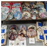 3 large boxes of collector plates and original