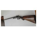 W. M. Moore co. 12ga double barrel shotgun -