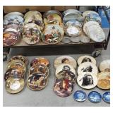 2 large boxes of collector plates including