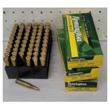 3 full boxes Remington 250 savage