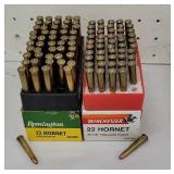 1 Remington, 1 Winchester 22 hornet both full
NO