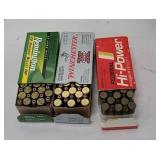 3 boxes 22lr hollow point and bird shot
