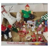 Box of retro Christmas