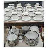 Large set of dinnerware service for 14 plus
