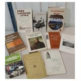 Box of mostly New York State books along with 2