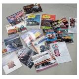 Box of mostly Lionel train catalogs & Lionel book