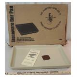 Pampered chef stoneware bar pan