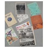 Box of fairly local ephemera including Waverly