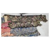 Large box of window curtain valances