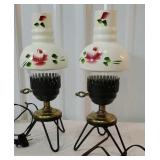 Pair of retro table lamps