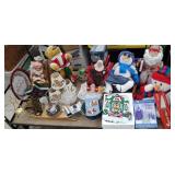 Cart 34a - bottom row of Christmas items