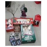 Box of Christmas includes battery light sets,
