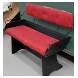 Wagon seat bench -
Needs new fabric covering