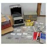 Large group of electronics magazines and books,