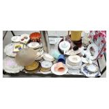 Cart 22 - bottom row - many plates, retro ceiling