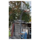 Heavy base basketball hoop