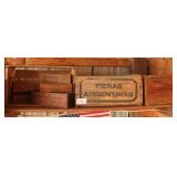 Wooden Crates - Cheese boxes  & Remington box