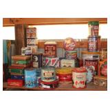 Tins - Candy tins, cookie tins & more