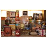 Tins - Snacks, spices & more